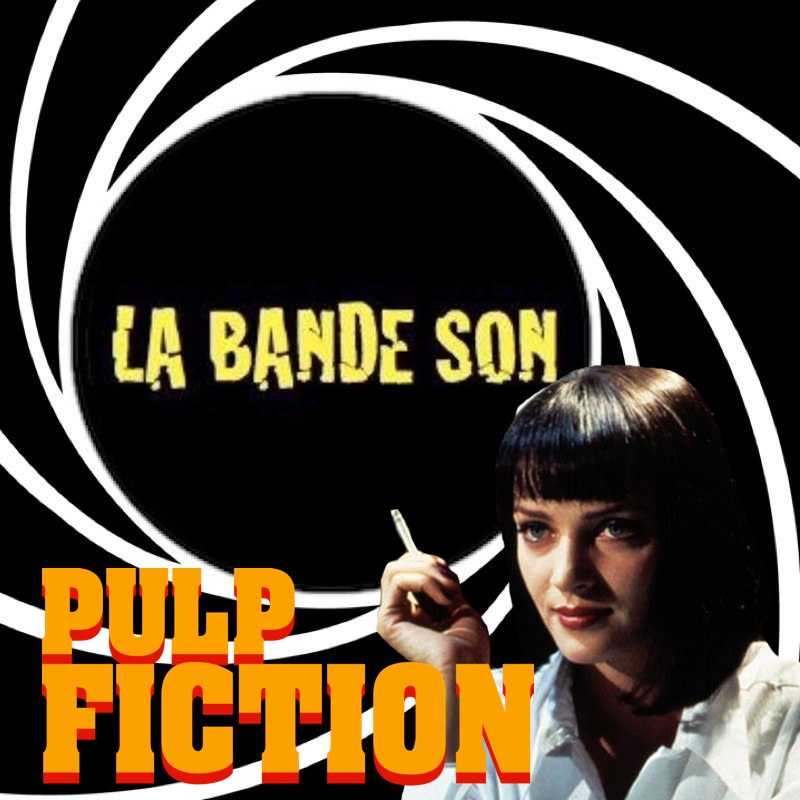 Photo : L'affiche québécoise de Pulp Fiction, devenu Fiction